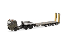 Herpa 747233 - H0 - MAN TGS L Semitieflade-Sattelzug Serbische Streitkräfte